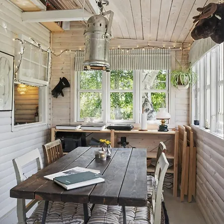 Wooden House With Wild Garden By Sejero Bay *